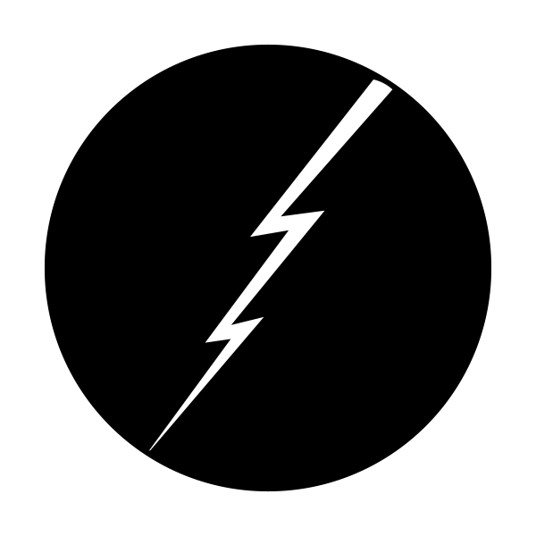 Lightning Bolt - Thin | Apollo Design