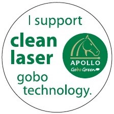 I Support Clean Laser Gobo Technology